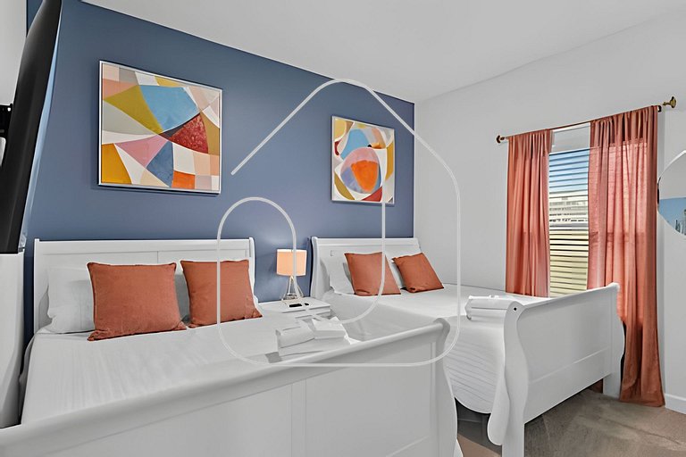 Casa 5Q Champions Gate c/ Piscina + Avengers