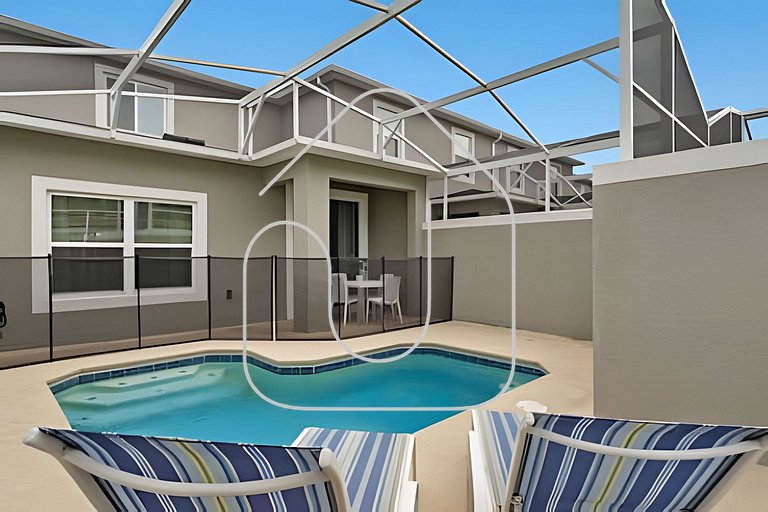 Casa 5Q Champions Gate c/ Piscina + Avengers