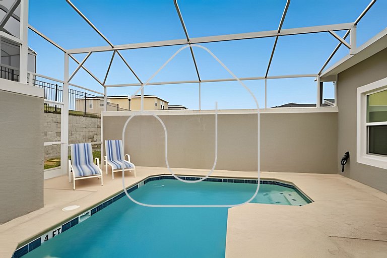 5BR Champions Gate w/ Pool + Avengers Room