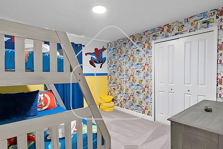 5BR Champions Gate w/ Pool + Avengers Room