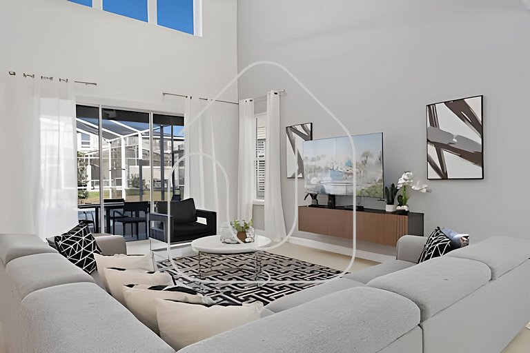 5BR Pool Home + Game Room @ Champions Gate