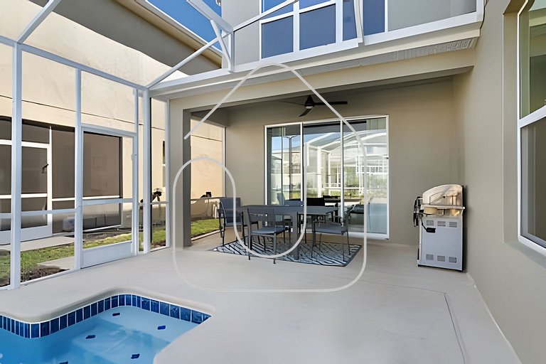 5BR Pool Home + Game Room @ Champions Gate