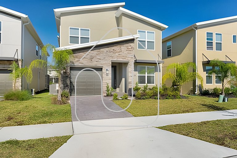 5BR Pool Home + Game Room @ Champions Gate