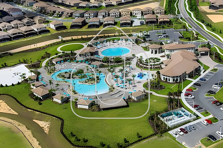 Casa 5Q c/ Piscina e Game Room – Champions Gate