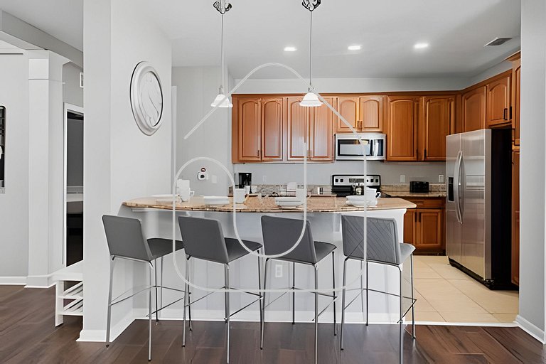 Vista Cay: 4Q c/ Varanda e Mesa de Pebolim