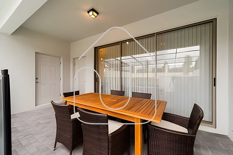 Casa 5Q Windsor c/ Piscina – Perto da Disney