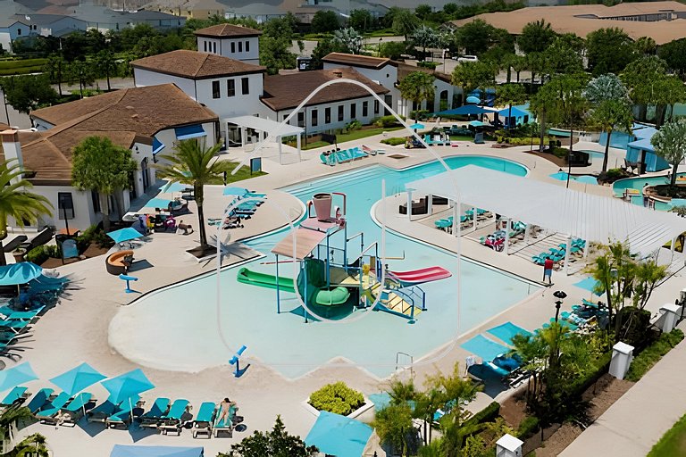 Casa 5Q Windsor c/ Piscina – Perto da Disney