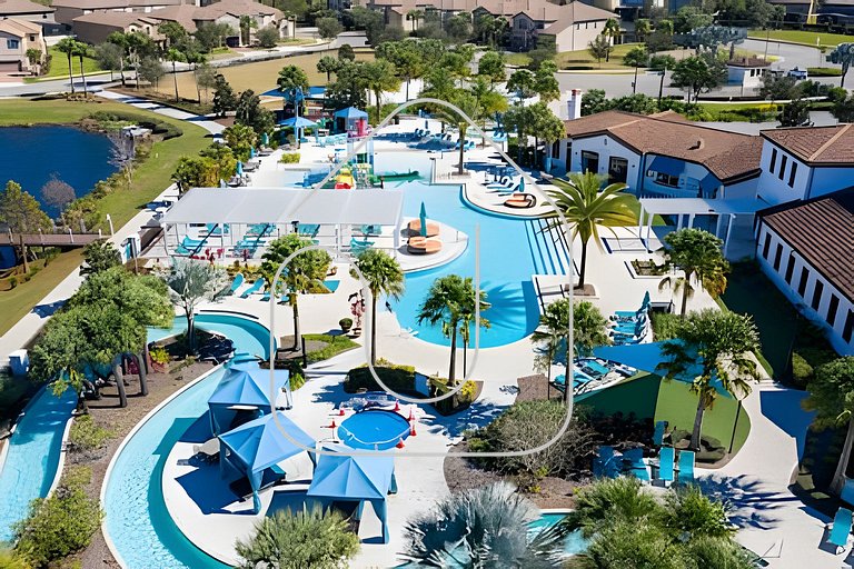 Casa 5Q Windsor c/ Piscina – Perto da Disney