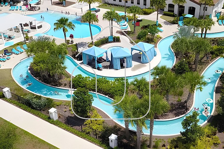 Casa 5Q Windsor c/ Piscina – Perto da Disney