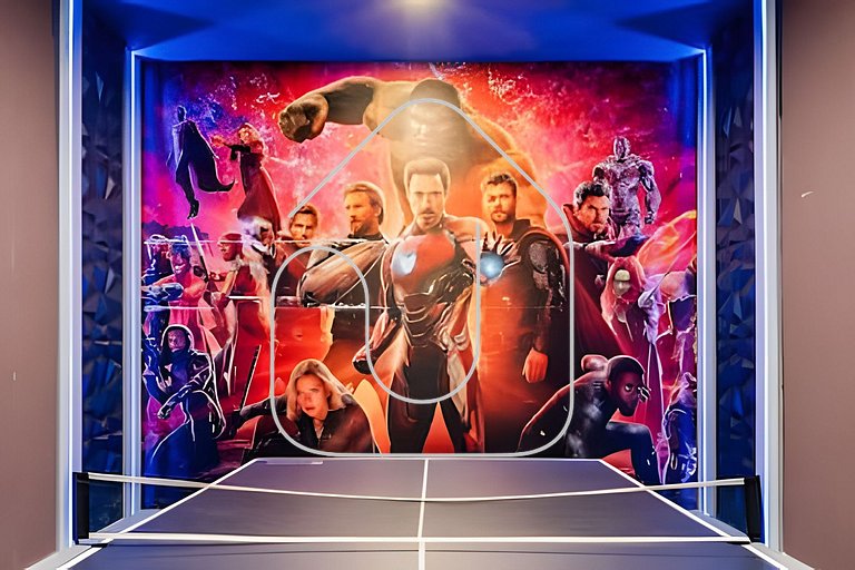 Casa Luxo 7Q c/ Piscina e Game Room