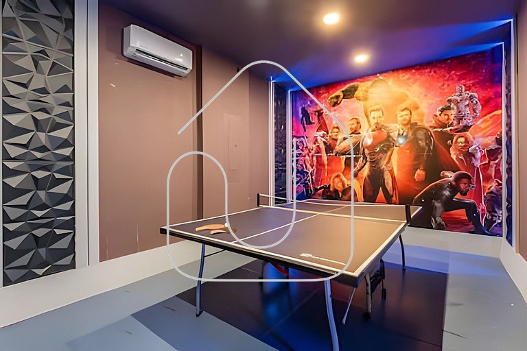 Casa Luxo 7Q c/ Piscina e Game Room