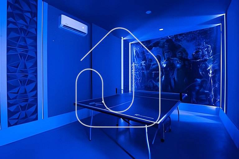 Casa Luxo 7Q c/ Piscina e Game Room