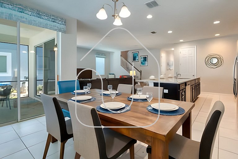 Modern 6BR Villa w/ Pool & Resort Access