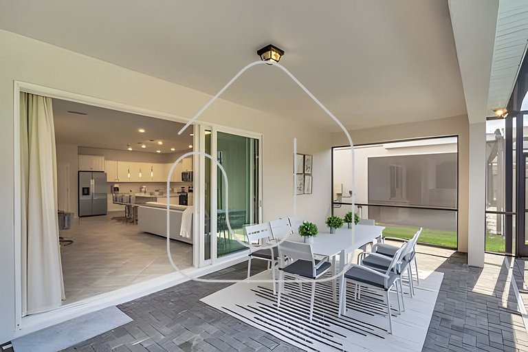 Villa 10Q Perto da Disney c/ Quartos Temáticos