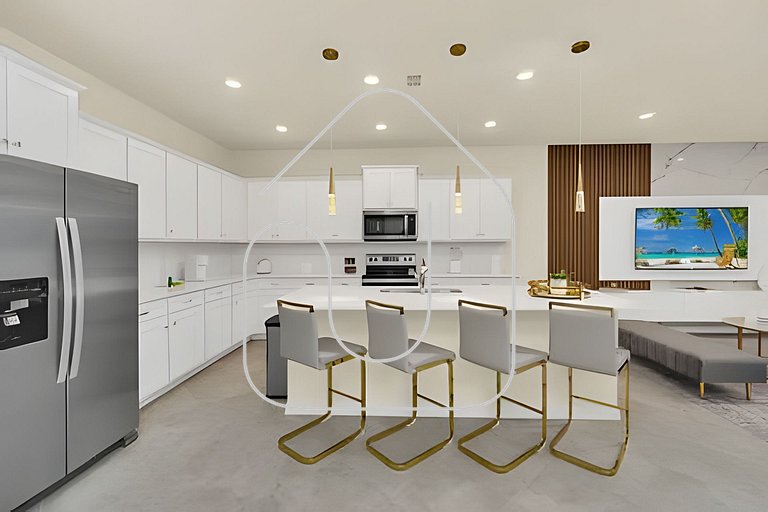 Villa 10Q Perto da Disney c/ Quartos Temáticos