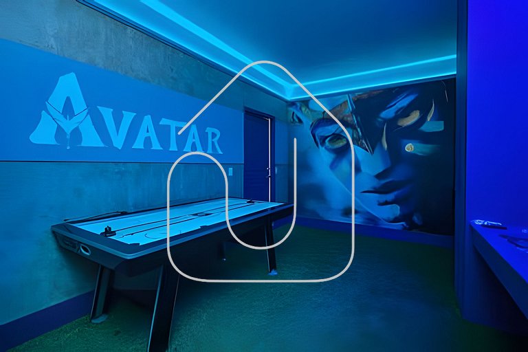 Villa 10Q Perto da Disney c/ Quartos Temáticos