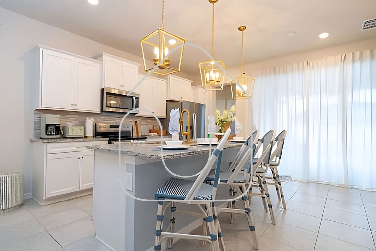 Casa 5Q Windsor Island c/ Piscina & Game Room