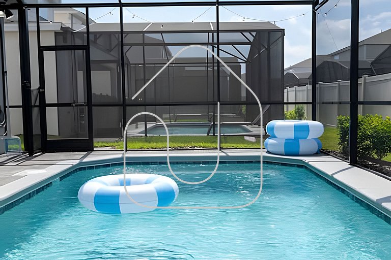 Casa 5Q Windsor Island c/ Piscina & Game Room
