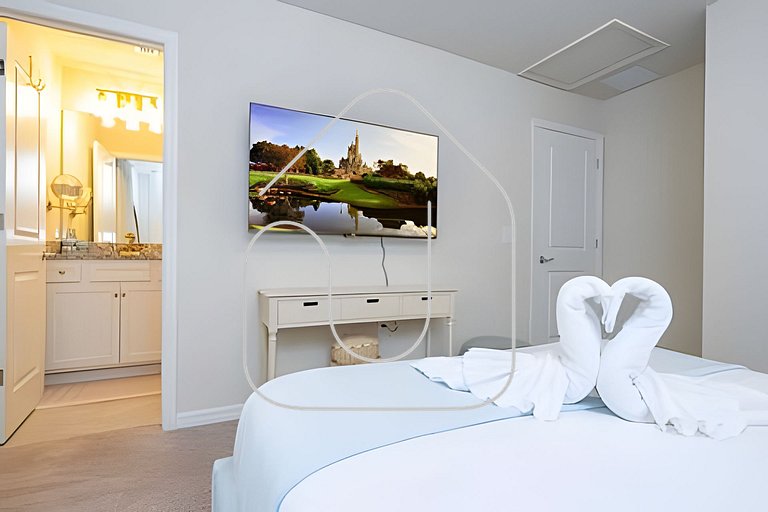 Casa 5Q Windsor Island c/ Piscina & Game Room