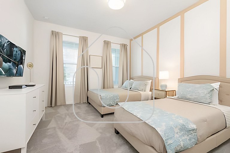 Elegant 7BR Villa w/ Pool & Resort Access