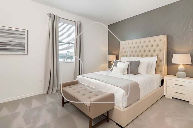 Elegant 7BR Villa w/ Pool & Resort Access