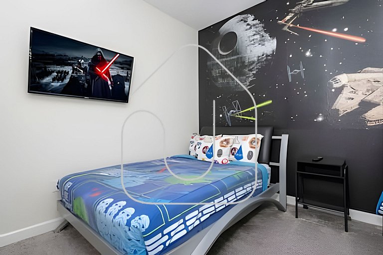 Casa 5Q Champions Gate c/ Piscina e Star Wars
