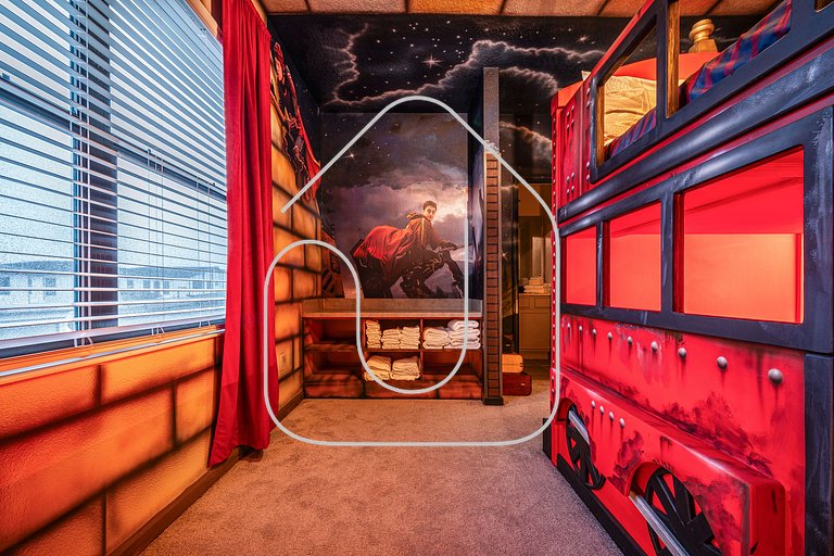 Mansão 8Q Disney c/ Cinema, Game Room, Piscina