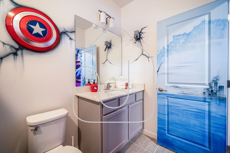 Luxury 8BR Villa w/ Cinema, Game Room, Pool