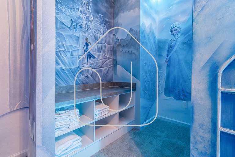 Mansão 8Q Disney c/ Cinema, Game Room, Piscina