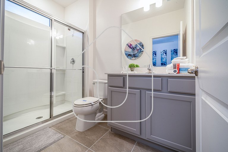 Mansão 8Q Disney c/ Cinema, Game Room, Piscina