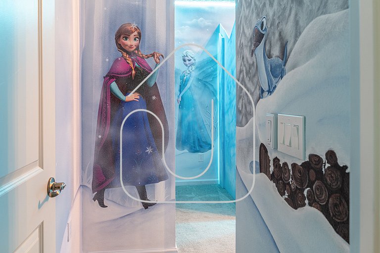 Mansão 8Q Disney c/ Cinema, Game Room, Piscina