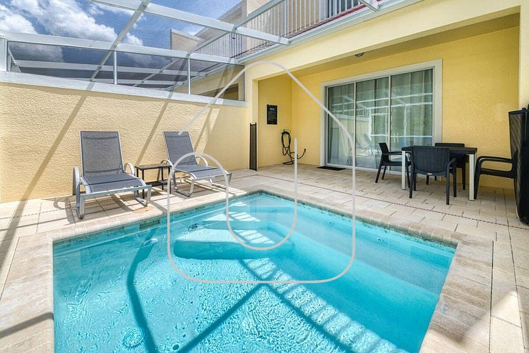 Casa 3Q Serenity c/ Piscina – Perto da Disney
