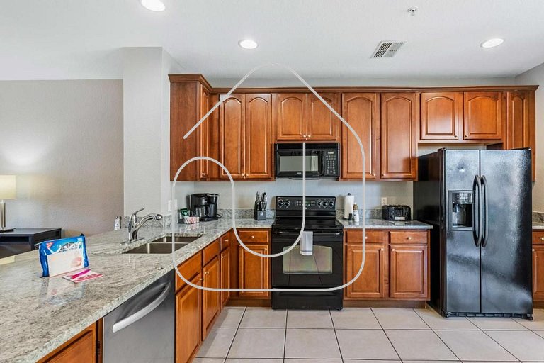 Modern 3BR Vista Cay Townhome