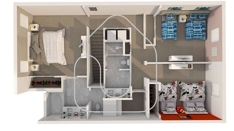 Casa 4Q c/ Piscina Priv. no Storey Lake