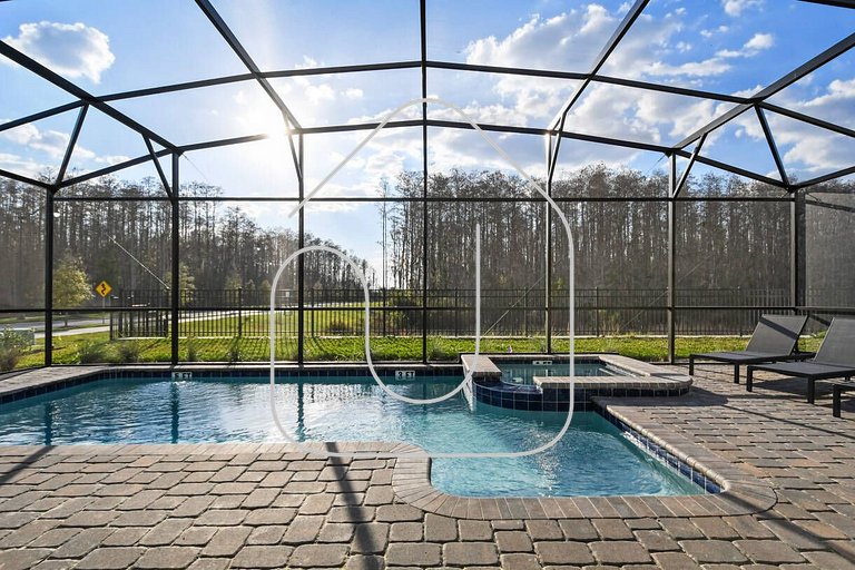 Casa 9Q em Resort c/ Piscina – 11km da Disney