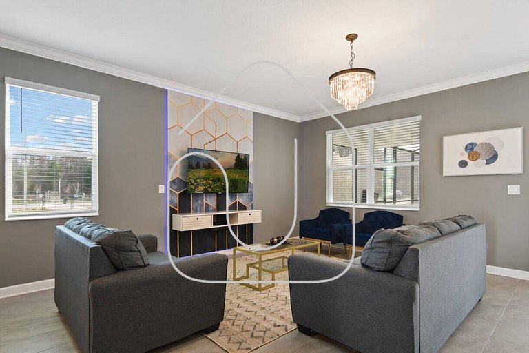 9BR Resort Villa w/ Pool - 7mi to Disney