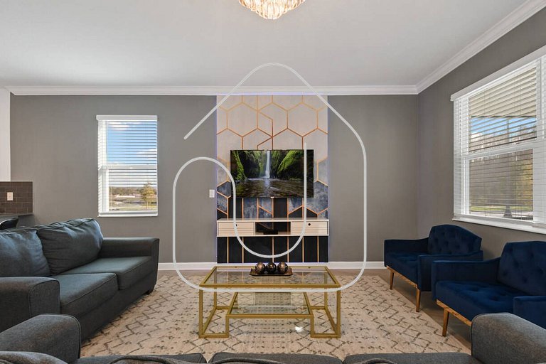 Casa 9Q em Resort c/ Piscina – 11km da Disney