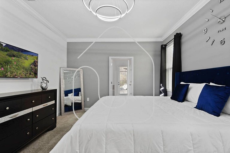 Casa 9Q em Resort c/ Piscina – 11km da Disney