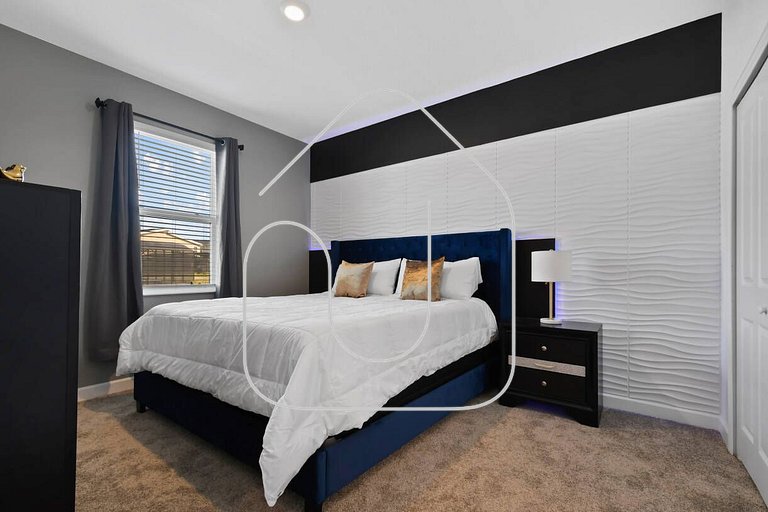 Casa 9Q em Resort c/ Piscina – 11km da Disney