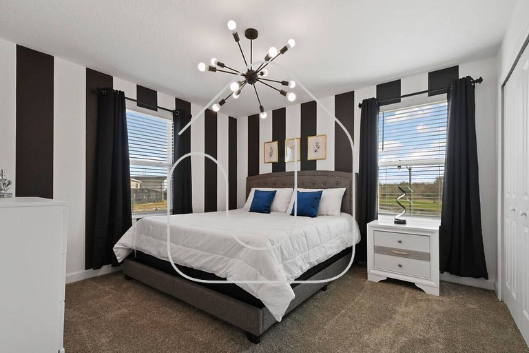 Casa 9Q em Resort c/ Piscina – 11km da Disney