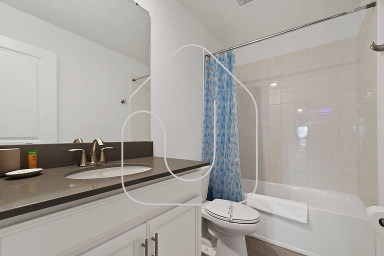 Casa 9Q em Resort c/ Piscina – 11km da Disney