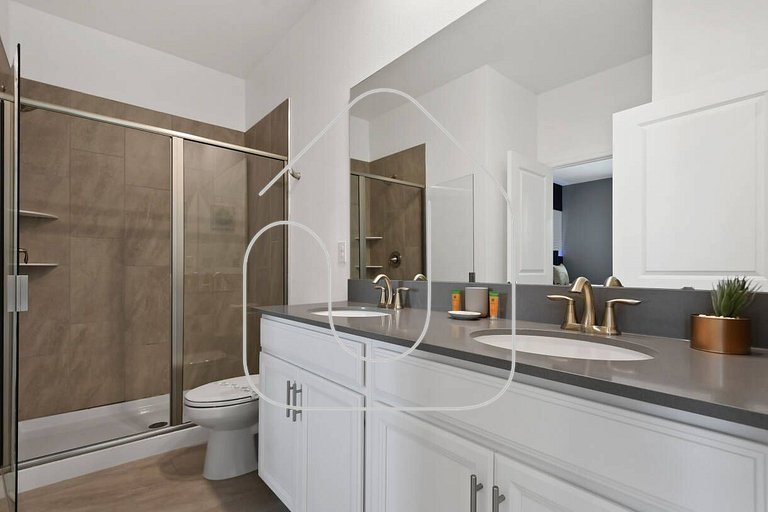 Casa 9Q em Resort c/ Piscina – 11km da Disney