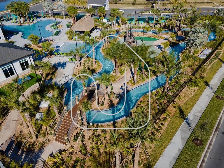 Casa 9Q em Resort c/ Piscina – 11km da Disney
