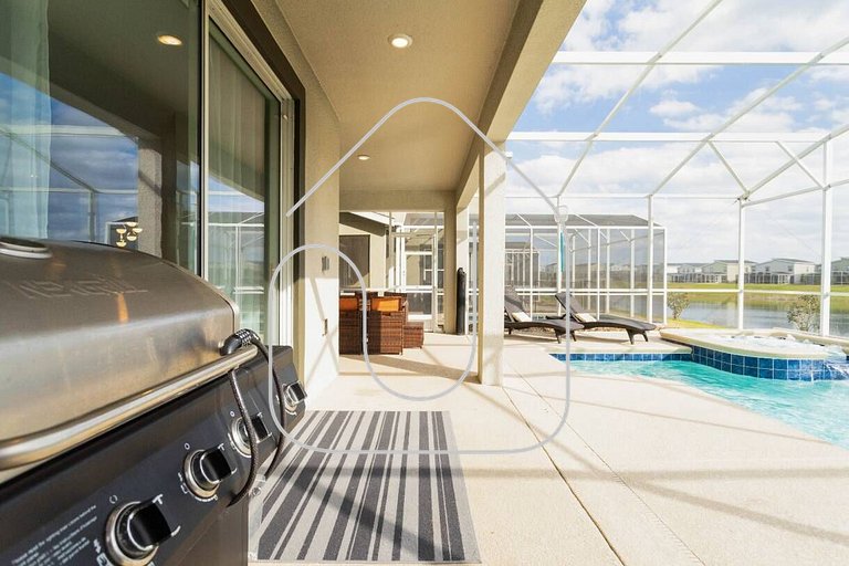 6BR Villa w/ Pool, Spa & Resort — Close to Disney