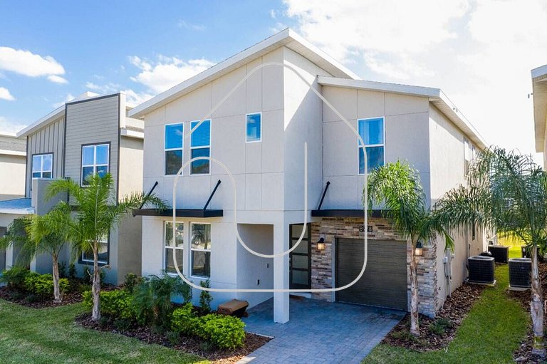 Casa 6Q c/ Piscina, Spa e Resort — Perto da Disney