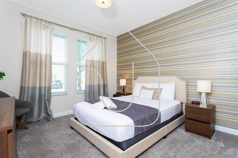 Casa 6Q c/ Piscina, Spa e Resort — Perto da Disney