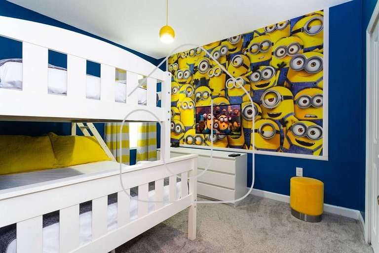 Casa 6Q c/ Piscina, Spa e Resort — Perto da Disney