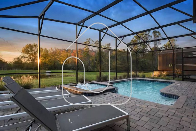 Casa 9Q no Storey Lake c/ Piscina Cinema e Games