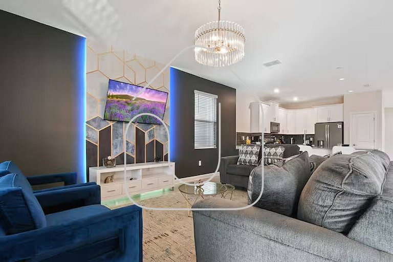 Casa 9Q no Storey Lake c/ Piscina Cinema e Games