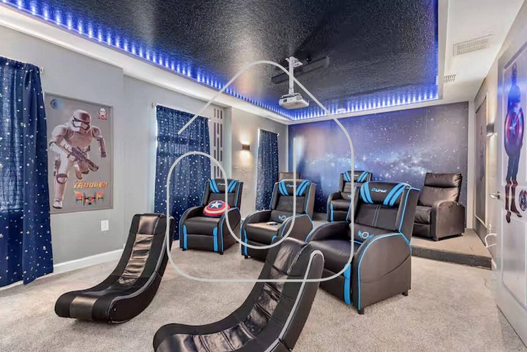 9BR Storey Lake Home w/ Pool, Theater & Game Room